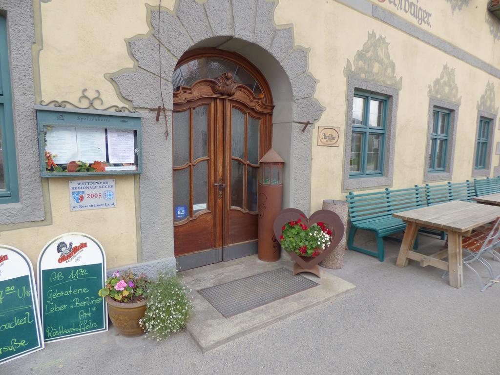 Gasthof Falkenstein - Metzgerei Schwaiger - Флинтсбах Экстерьер фото
